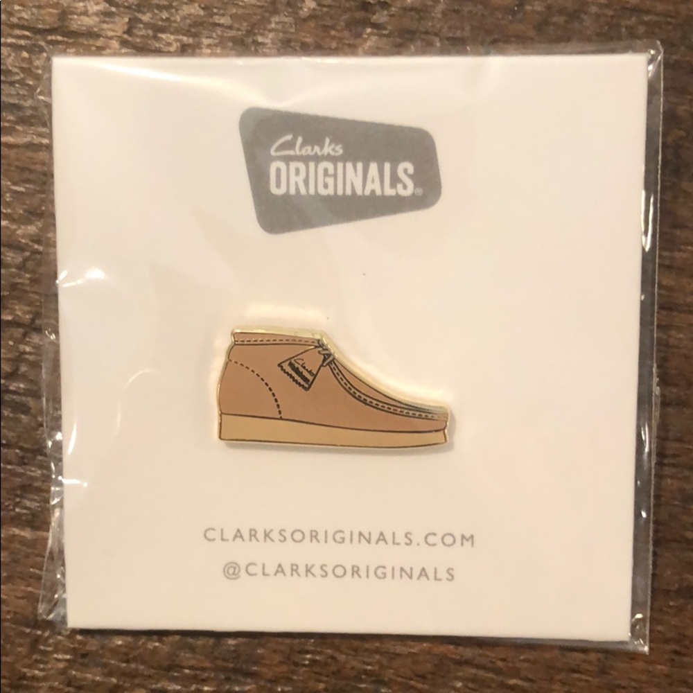 Limited Edition Clarks Originals Wallabee Shoe Pin
